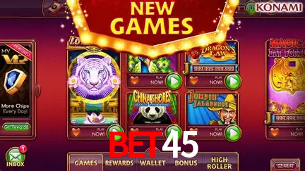 Bônus após cadastro na BET45